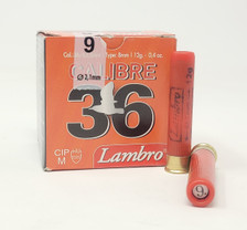 Lambro 410 Bore Ammunition LAM4109 2-1/2" #9 Shot 0.4oz 25 Rounds