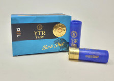 Troy 12 Gauge Ammunition TROY12GABUCK 2-3/4" 00 Buckshot 9 Pellet 1300fps 10 Rounds