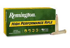 Remington 22 Hornet Ammunition High Performance Rifle R22HN1 45 Grain Pointed Soft Point 50 Rounds