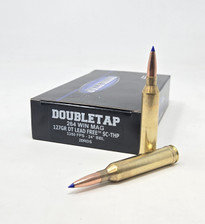 DoubleTap 264 Win Mag Ammunition Lead Free 260R142LR 127 Grain Solid Copper Tipped Hollow Point 20 Rounds