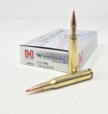 Hornady 270 Win Ammunition American Whitetail H80542 130 Grain SST Tipped 20 Rounds
