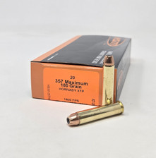 HSM 357 Maximum Ammunition HSM357MAX-1-N 180 Grain XTP Jacketed Hollow Point 20 Rounds