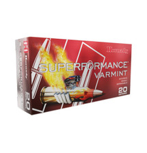 Hornady 223 WSSM Ammunition Superformance Varmint H8308 55 Grain V-Max 20 Rounds