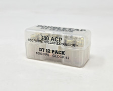 DoubleTap 380 Auto Ammunition 1238095CE 95 Grain Controlled Expansion Jacketed Hollow Point 12 Rounds