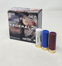 Federal Top Gun 12 Gauge Ammunition USA 250 Anniversary TGL12US8USACASE 2-3/4" #8 Shot 1-1/8oz 1145fps CASE 250 Rounds