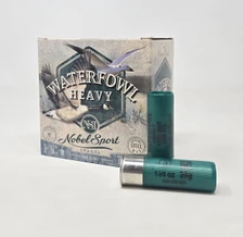 Nobel Sport Italia 12 Gauge Ammunition Waterfowl Heavy ANS123STHY3 3" #3 Steel Shot 1-3/8oz 1350fps 25 Rounds