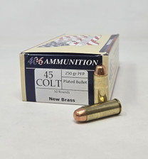 406 Ammunition 45 Long Colt Ammunition 45LC250PFP50 250 Grain Plated Flat Point 50 Rounds