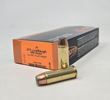 HSM 475 Linebaugh Ammunition HSM475L-1-N 400 Grain Jacketed Flat Soft Point 20 Rounds