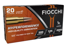 Fiocchi 300 AAC Blackout Ammunition FI300BLKHA 125 Grain SST 25 rounds