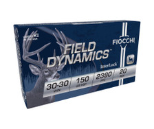 Fiocchi 30-30 Win Ammunition FI3030B 150 Gr Flat Soft Point 20 rounds