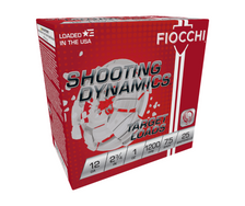 Fiocchi 12 Gauge Ammunition Shooting Dynamics Target 12SD1H75 2-3/4" #7.5 Lead Shot 1 Oz 1200 fps 250 rounds