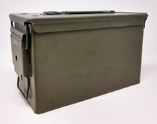 US Military Surplus Like New "M1A1" Ammo Can US Military Surplus Like New 50 Caliber 11-1/2" x 7" x 5-7/8" Olive Drab