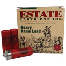 Estate 12 Gauge Ammunition Heavy Game Loads HG126 2-3/4" 6 Shot 1-1/8oz 1255fps Case of 250 Rounds