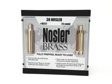 Nosler 30 Nosler New Unprimed Brass Casting 10221 25 Pieces