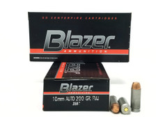 CCI 10mm Ammunition Blazer 3597 200 Grain Full Metal Jacket 50 Rounds