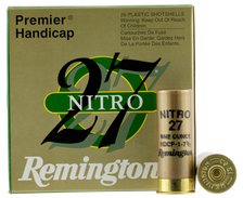 Remington 12 Gauge Ammunition Shot-To-Shot Nitro 27 Handicap STS12NH8 2-3/4��� 8 Shot 1-1/8oz 1235fps Case of 250 Rounds