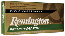 Remington 300 AAC Blackout Ammunition Match RM300AAC6 125 Grain Sierra Matchking Open Tip 20 Rounds