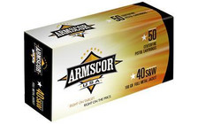 Armscor 40 S&W Ammunition FAC402N 180 Grain Full Metal Jacket 50 Rounds