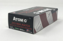 Atomic Ammunition 223 Rem Match 00459 77 Grain Sierra Tipped MatchKing 20 Rounds