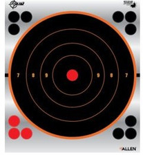 Allen EZ Aim 9 Inch AL15232 Reflective Bullseye Target 6 Pack