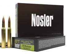 Nosler 270 Winchester Ammunition NOS40062 130 Grain Ballistic Tip 20 Rounds