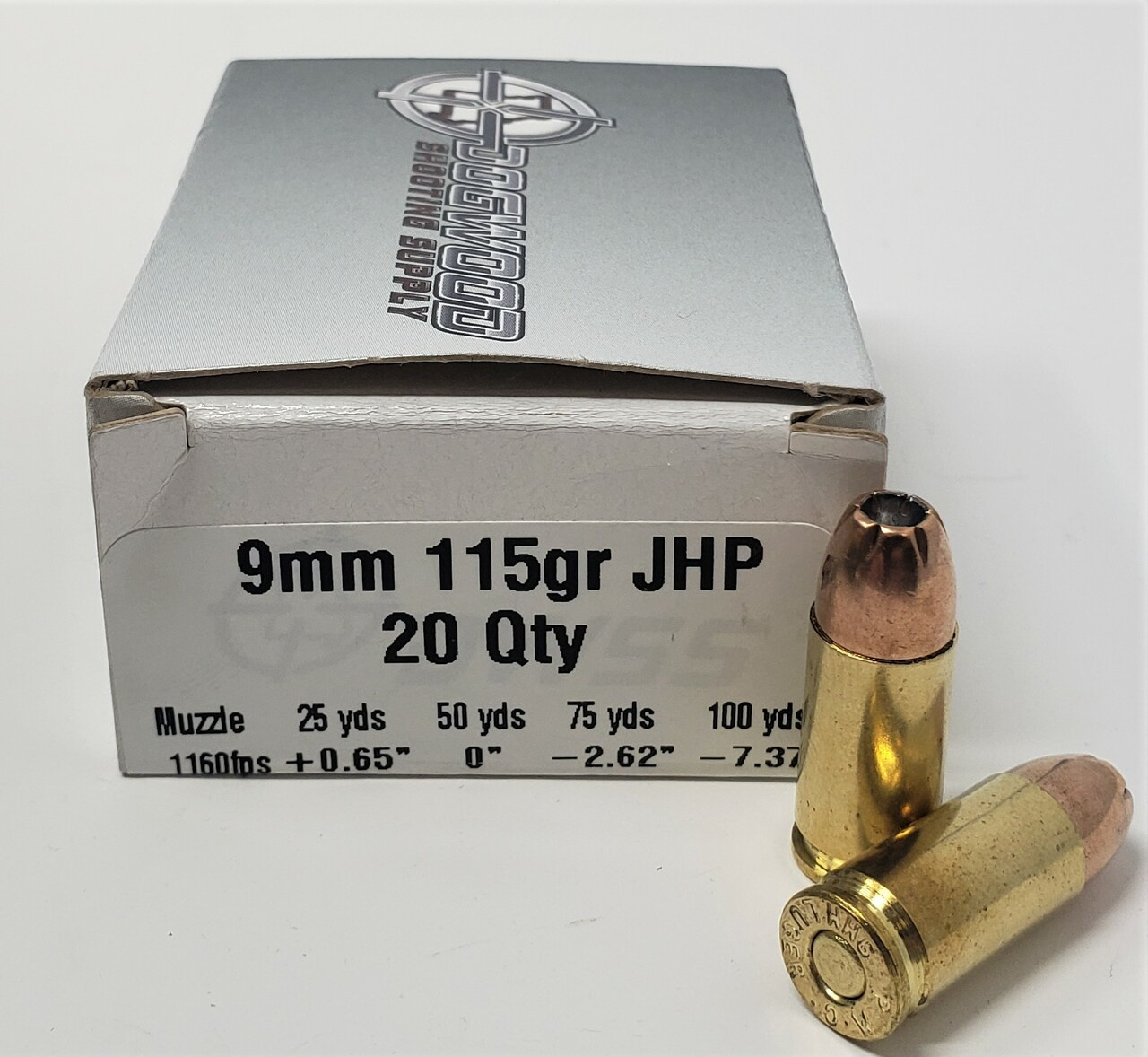 Nosler 10mm Ammunition NOS39156 200 Grain Bonded Jacketed Hollow Point