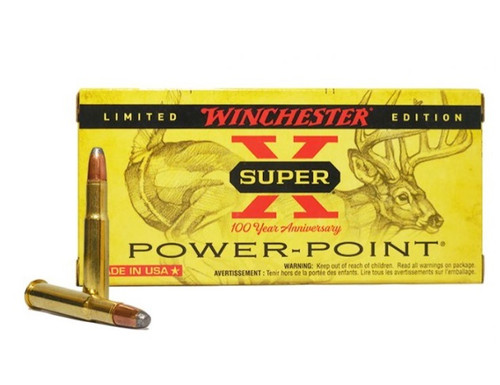Winchester Super X 100 Year Anniversary 30-30 Win Ammunition X3030100 150 Grain Power Point Soft Point 20 Rounds