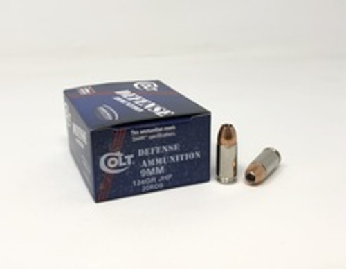Double Tap 9mm Ammunition DT9MM124JHP20 124 Grain Jacketed Hollow Point 20 Rounds