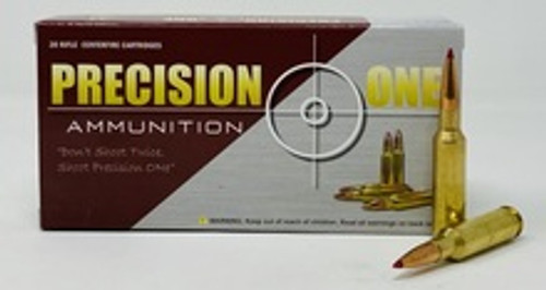 Precision One 6.5 Creedmoor Ammunition PONE1051 140 Grain ELD Match 20 Rounds