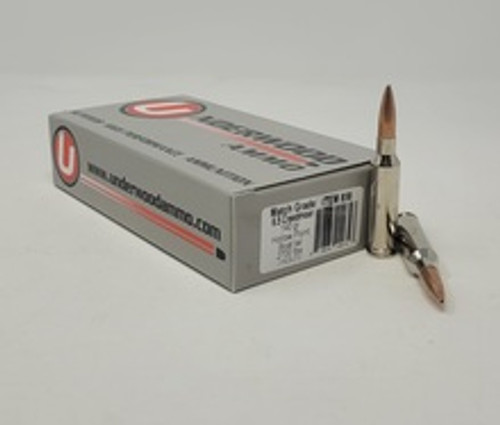 Underwood 6.5 Creedmoor Ammunition UW858 140 Grain Hollow Point Boat Tail 20 Rounds