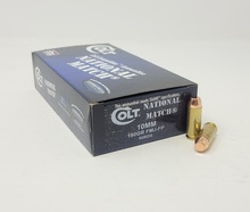 DoubleTap 10mm Ammunition Colt Competition DT10MM180FMJ50 180 Grain Full Metal Jacket 50 Rounds