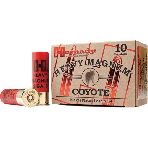 Hornady 12 Gauge Heavy Magnum Coyote Ammunition H86224 3" 1-1/2 oz 00 Buck 10 Rounds