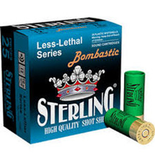 Sterling 12 Gauge BLANK Bombastic Ammunition STRLG12BOMB 2-3/4" 25 Rounds