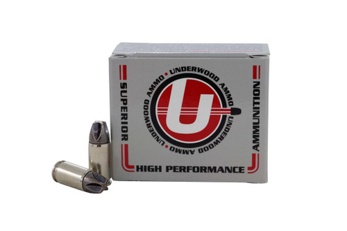 Underwood Ammo 9mm Luger +P+ Platinum Edition Ammunition UW877 90 Grain Xtreme Defender Solid Monolithic 20 Rounds