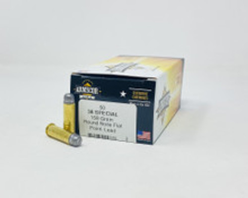  Armscor 38 Special Ammunition FAC38-5-N 158 Grain Lead Round Nose Flat Point 50 Rounds