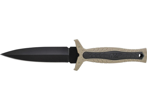 Smith & Wesson M&P Fixed Boot Knife SWMPF3BR  5.25" Spear Point With Thermoplastic Belt/Boot Sheath Black/FDE