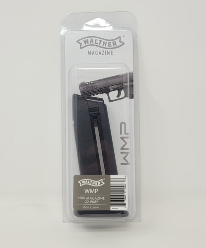 Walther Arms 22 WMR Factory Replacement Magazine For WMP WAL5226001 15 Rounder (Black)