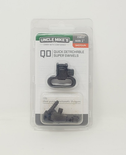 Uncle Mike's Shotgun Super Swivels UMIK15612W Quick Detachable 1" (Blued)