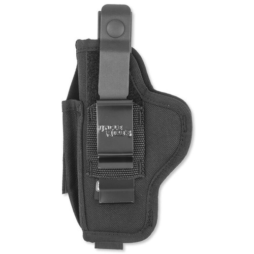 Uncle Mike's Sidekick Hip Holster With Magazine Pouch Size 15 70150W Black Ambidextrous