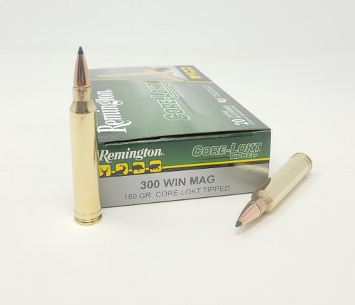 Remington 300 Win Mag Ammunition Core-Lokt RT300WC 180 Grain Core-Lokt Tipped 20 Rounds