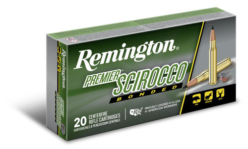 Remington 7mm Rem Mag Ammunition Premier Scirocco Bonded PRSC7MMB 150 Grain Ballistic Tip 20 Rounds