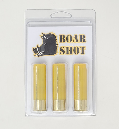 Paraklese Technologies 20 Gauge Ammunition Boar Shot PT20BS3 2-3/4" With TWO 5/8oz .58 Caliber Musket Balls 1275fps 3 Rounds