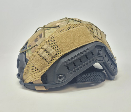 Guard Dog Fast Ballistic Helmet Level 3a Black Universal (M-LG) With Multicam Cover FAST-HELMET-U