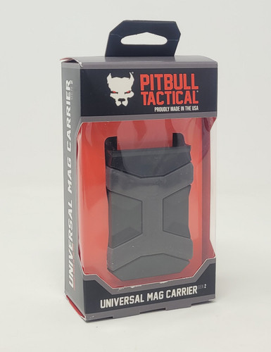 Pitbull Tactical UMC02BLK Universal Mag Carrier (Black) OWS/IWB