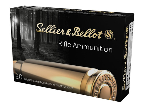 Sellier & Bellot 7x64 Ammunition SB764A 140 Grain Soft Point 20 Rounds