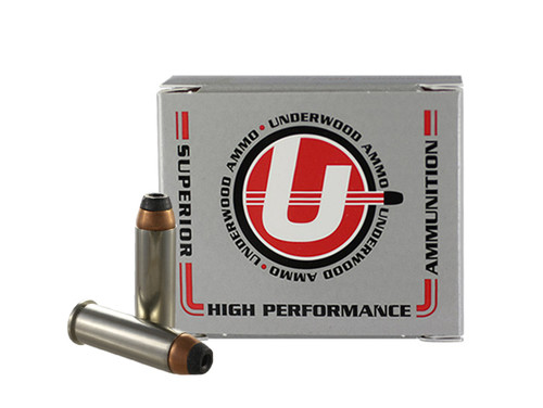 Underwood 41 Rem Mag Ammunition UW430 210 Grain Sporting Jacketed Hollow Point 20 Rounds