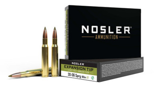 Nosler 30-06 Ammunition NOS40037 180 Grain E Tip 20 Rounds