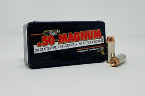 Magnum Research Inc 50 AE Ammunition ADEP50 300 Grain Jacketed Hollow Point 20 Rounds