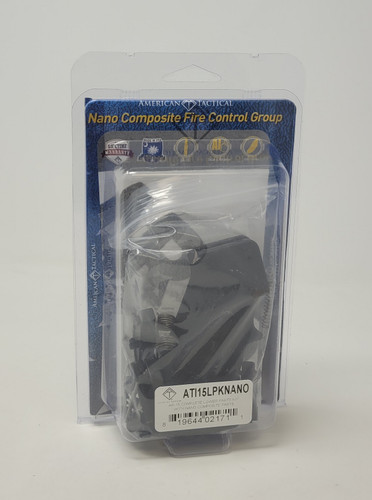 American Tactical AR-15 Complete Lower Parts Kit ATI15LPKNANO Nano Composite (Black)