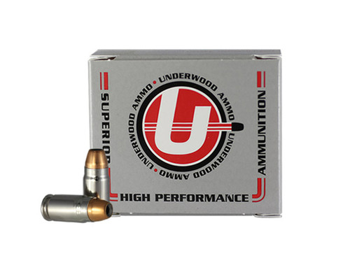 Underwood 400 Cor Bon Ammunition UW446 135 Grain Sporting Jacketed Hollow Point 20 Rounds